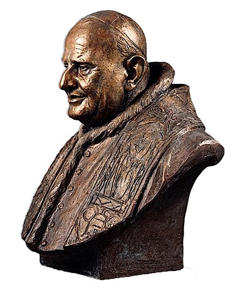 Picture of Pope John XXIII Bust 31,5 inch (80 cm) | bronze-effect