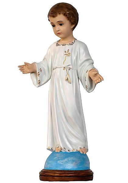 Immagine di Statua Gesù Santa Infanzia 55 cm da esterno