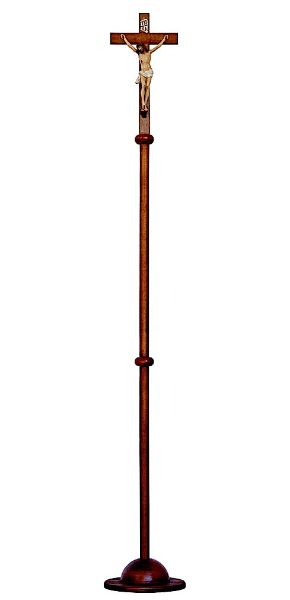 Immagine di Croce astile con base 180/25 cm Lando Landi