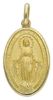 Picture of Original Miraculous Medal gr 6,7 yellow gold 18k Made in Italy