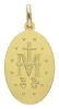 Picture of Original Miraculous Medal gr 6,7 yellow gold 18k Made in Italy