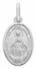 Imagen de Medalla de la Virgen Milagrosa gr 2,1 oro blanco 18k