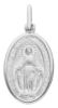 Imagen de Medalla Milagrosa Original gr 3,1 oro blanco 18k