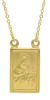 Picture of Yellow gold 18k Scapular Necklace gr 8,8 Virgin of Carmel