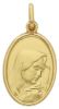 Imagen de Medalla Virgen Dolorosa gr 2,9 oro amarillo 18k