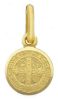 Imagen de Crux Sancti Patris Benedicti gr 1,3 oro amarillo 18k