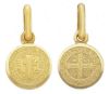 Imagen de Crux Sancti Patris Benedicti gr 1,3 oro amarillo 18k