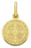 Imagen de Medalla de San Benito gr 2,4 oro amarillo 18k