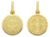 Imagen de Medalla de San Benito gr 2,9 oro amarillo 18k