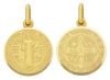 Imagen de Medalla de San Benito gr 3,9 oro amarillo 18k