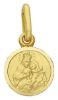 Picture of Yellow gold 18k Catholic Scapular Necklace gr 1,2