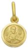 Picture of Yellow gold 18k Catholic Scapular Necklace gr 1,2