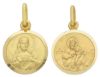 Picture of Yellow gold 18k Scapular Necklace gr 2,7 Virgin of Carmel