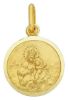 Picture of Yellow gold 18k Scapular Medal gr 3,5 Made in Italy