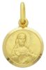 Picture of Yellow gold 18k Scapular Medal gr 4,9 Made in Italy