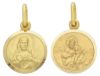 Picture of Yellow gold 18k Scapular Medal gr 4,9 Made in Italy