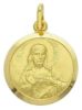 Picture of Yellow gold 18k Scapular Medal Necklace gr 6
