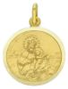 Picture of Yellow gold 18k Scapular Medal Necklace gr 6
