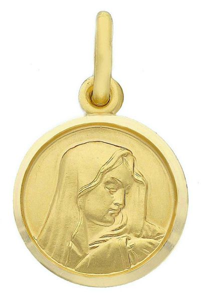 Picture of Our Lady of Sorrows Necklace gr 2,1 yellow gold