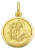 Picture of St. Anthony Medal Necklace gr 3,3 yellow gold 18k