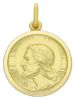 Picture of Christ the Redeemer Necklace gr 5 yellow gold 18k