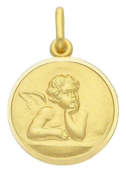 Immagine di Medaglia Angelo di Raffaello gr 3,2 oro giallo 18k