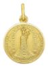 Picture of Black Madonna Necklace Our Lady of Loreto gr 3,1 yellow gold 18k