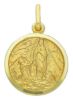 Immagine di Medaglia Madonna di Lourdes gr 3,5 oro giallo 18k