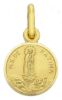 Picture of Our Lady of Fatima Pendant gr 1,3 yellow gold 18k Medal