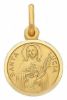 Imagen de Medalla Santa Lucía gr 1,4 oro amarillo 18k