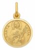 Imagen de Medalla Santa Lucía gr 2,6 oro amarillo 18k