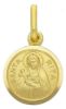 Picture of St. Rita Medal Necklace gr 1,3 yellow gold 18k