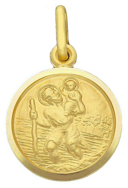 Immagine di Medaglia San Cristoforo gr 2,5 oro giallo 18k