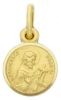 Imagen de Medalla San Francisco de Asís gr 1,4 oro amarillo 18k