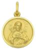 Immagine di Medaglia Sacro Cuore di Gesù gr 3,3 oro giallo 18k
