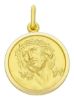 Picture of Holy Face Ecce Homo Coin Medal gr 4,9 yellow gold 18k