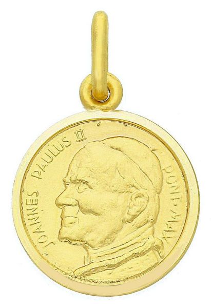 Imagen de Medalla Juan Pablo II gr 2,7 oro amarillo 18k