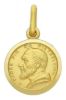 Imagen de Medalla Padre Pio de Pietrelcina gr 2 oro amarillo 18k
