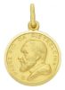 Imagen de Medalla San Pio de Pietrelcina gr 3,2 oro amarillo 18k