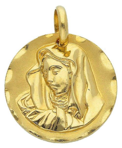 Imagen de Medalla Virgen de los Dolores gr 4,9 oro amarillo 18k