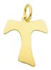 Imagen de Cruz Tau de San Francisco gr 1,00 oro amarillo 18k
