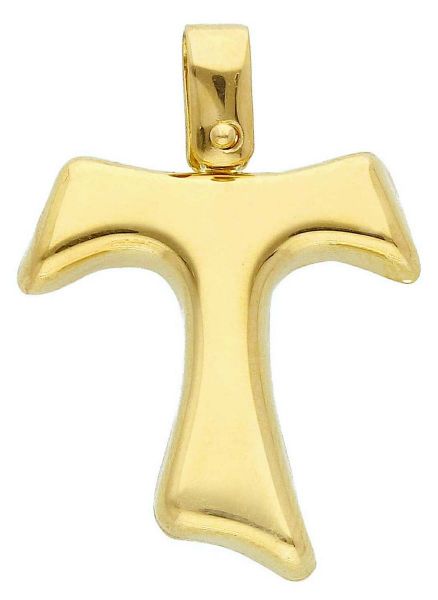Imagen de Cruz de San Francisco gr 1,7 oro amarillo 18k