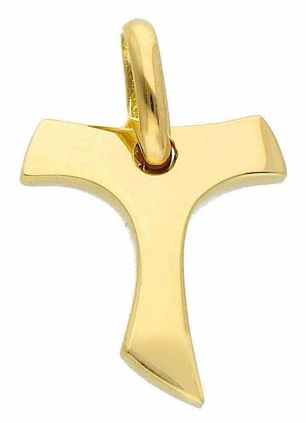 Imagen de Cruz de Tau gr 1,3 oro amarillo macizo 18k