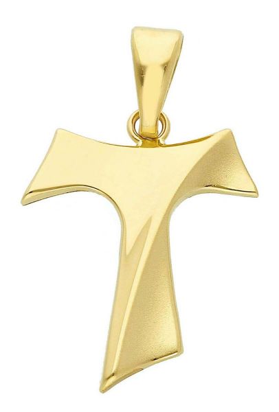 Immagine di Croce Tau gr 2 oro giallo 18k