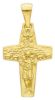 Immagine di Croce del Buon Pastore di Papa Francesco gr 1,8 oro giallo