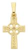 Picture of 18k yellow gold Celtic Cross Pendant gr 2,4