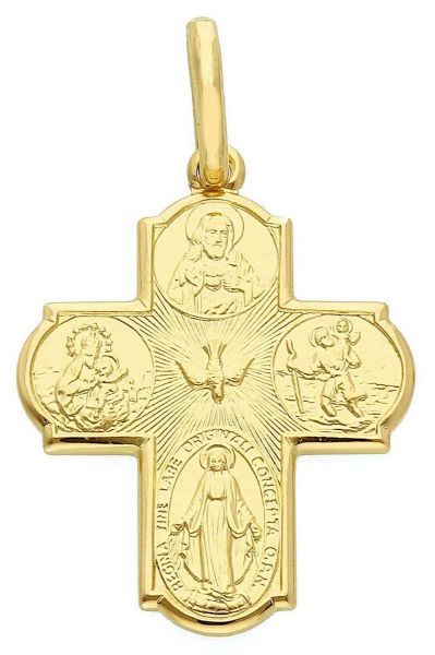 Immagine di Croce Scapolare gr 2,3 oro giallo 18k