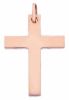 Immagine di Croce dritta liscia gr 2,7 oro rosa 18k