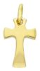 Immagine di Ciondolo Croce moderna liscia gr 2,4 oro giallo 18k