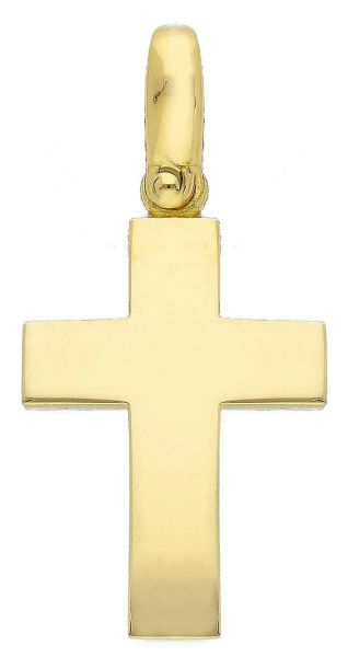 Picture of Solid yellow gold 18k Cross Pendant for men gr 3,8